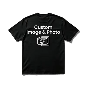 Custom 100% Cotton T-Shirts for Men Personalized Team Uniform & Company Logo Customization Casual Short Sleeve Tees to Work - Product Image 3