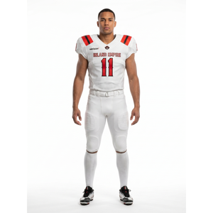 Conjunto de Uniforme de Fútbol Americano Personalizable, 100% Poliéster Malla, Jersey y Pantalones para Equipos Juveniles, OEM - Product Image 1