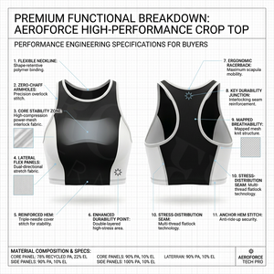 High Performance Custom Style Racerback Sports Bra <b>Padded</b> Workout Crop Top Breathable Gym Fitness <b>Running</b> Yoga Sports Bra OEM - Product Image 2