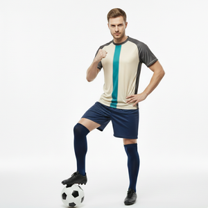 Camiseta de Fútbol Unisex para Adultos, Impresión Digital, Secado Rápido, Transpirable, Calidad Superior, Cuello Redondo, Mangas Cortas - Product Image 4