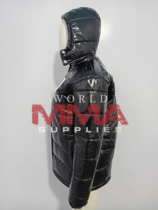 Men's winter Breathable Hooded Puffer <b>Jacket</b> <b>with</b> Polyester/Cotton <b>Lining</b> - Product Image 5
