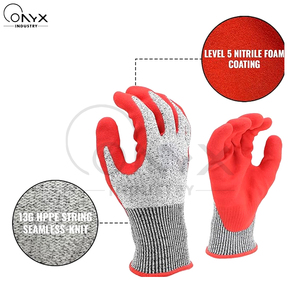 Guantes Resistentes a Cortes, Producto de Moda, Proveedor OEM ODM Personalizado, Guantes de Seguridad para Construcción y Trabajo Pesado - Product Image 2