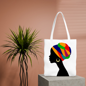 จำหน่ายส่งถุงช้อปปิ้งผ้าฝ้ายรีไซเคิล 100% คุณภาพดี พิมพ์ลาย ราคาสมเหตุสมผล จากซัพพลายเออร์อินเดีย - Product Image 6