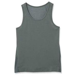 OEM Latest <b>Sleeveless</b> Tank Top <b>for</b> <b>Men</b> Soft & Stylish Knitted High Street Style V-neck Solid Spandex/Cotton Fashion - Product Image 2