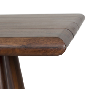 Modern Solid Wood Square Cross Base <b>Bar</b> <b>Table</b> Midcentury Design for Apartment and Hotel Use - Product Image 5