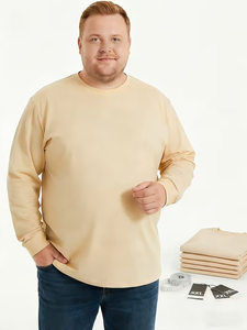 Camiseta de Algodón Unisex Extra Grande con Cuello Redondo, Estampado Gráfico por Sublimación Personalizado, Lavado Ácido, Transpirable y de Secado Rápido - Product Image 2