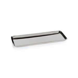 Plateau de service élégant en métal, fait main, vaisselle décorative pour la restauration, les événements, la maison et les réceptions. - Product Image 1