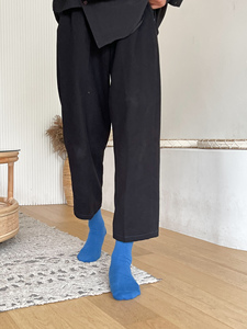 Calzini da uomo quotidiani in cotone pettinato, resistenti, traspiranti, classici, prodotti in Corea - Product Image 6