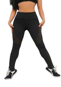Brushed Soft Inner Training <b>Leggings</b> Warm <b>Thermal</b> Fitness Tights Plus Size Summer Protection Mesh Athletic Pants - Product Image 5