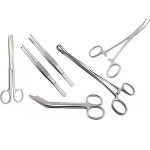 Kit de Instrumentos Dentales Manuales Reutilizables de Acero Inoxidable: Alicates, Pinzas, Gallipot y Bandeja Renal, 8 Piezas, de Dentavex - Product Image 4