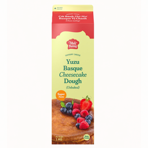 Bakery Ingredient Wholesale Non Dairy Cream Vietnam Yuzu <b>Basque</b> Cheesecake Dough 1KG HALAL OEM/ODM Hot Price Factory Ship Global - Product Image 1