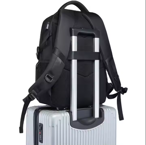 Customized Logo American Style <b>Canvas</b> School Backpack <b>Large</b> Capacity Travel Laptop <b>Bag</b> - Product Image 4