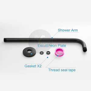 แขนฝักบัวแบบติดผนัง คุณภาพดี ดีไซน์ทันสมัย สำหรับห้องน้ำ - Product Image 2