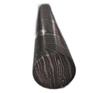 Barra Redonda de Acero de Damasco Duradera para Fabricación Personalizada, Material de Acero Premium para Metalurgia, Construcción con Patrones, Resistente - Product Image 5