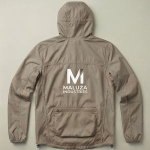 Veste de randonnée d'hiver à capuche imperméable et respirante pour le camping en montagne, coupe-vent, équipement de trekking - Product Image 3