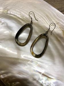 Pendientes Ovalados de Cuerno de Búfalo, Ecológicos, Modernos, Pulidos, Artesanales, Naturales, Hechos a Mano para Mujer, Uso Diario - Product Image 3