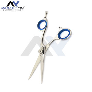 Tijeras de Barbero para Diestros, Hoja Recta Personalizada, Punta Afilada, Tijeras de Peluquería Ligeras con Mango Mediano para Corte de Cabello en Salón - Product Image 6