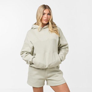 Ensemble 2 pièces pour femme – Nouveauté Printemps-Été 2026 – Ensemble décontracté uni à manches courtes et short - Product Image 1