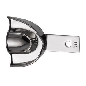 Bandeja de Impresión Dental Manual Premium Edge U5, Sólida, Talla Superior XS, Acero Inoxidable Alemán, Reutilizable, Autoclavable, Sin Perforaciones - Product Image 6