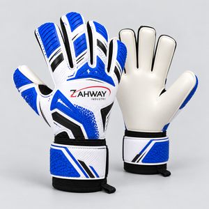 Guantes de Portero Profesionales Personalizados de la Mejor Calidad, Látex Antideslizante, Protección para los Dedos, Guantes de Portero de Fútbol de Alta Calidad - Product Image 4