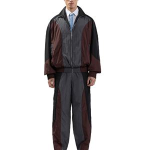 Chaqueta Cortavientos Deportiva Impermeable de Talla Grande al por Mayor, Chaqueta de Nailon Personalizada con Capucha Transpirable para Hombre - Product Image 3