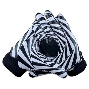 Guantes de Fútbol Americano de Alto Rendimiento para Receptor, Antideslizantes, con Agarre Ajustable y Correa de Muñeca, para Adultos y Jóvenes - Product Image 3