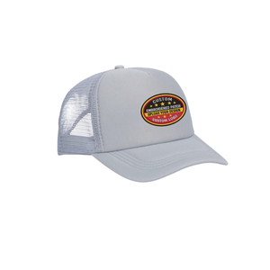 หมวกโฟมทรักเกอร์5แผงหมวกตาข่ายทรงมงกุฎสูงปรับขนาดได้สำหรับผู้ชายและผู้หญิงหมวกกีฬาสำหรับวิ่งตกปลากอล์ฟ - Product Image 5