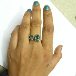 Anillos Unisex de Plata de Ley 925 Chapados en Oro con Diamantes EP y Diamantes Moissanita - Product Image 3