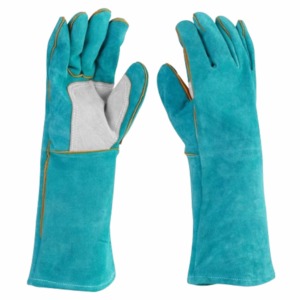 Guantes de Soldadura de Cuero de Primera Calidad CAPTAIN INDUSTRY, Protección UV Completa, Antideslizantes, Impermeables, para Uso en Exteriores, Nuevos - Product Image 6