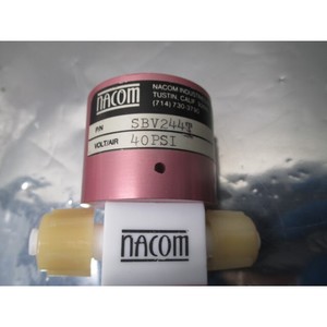 Vanne Solénoïde Nacom SBV244T, 40 PSI, 107681 - Équipements et Pièces Semi-conductrices Globales de Confiance chez Legacy - Product Image 1