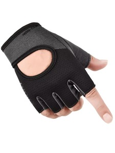 Wholesale Gym Weightlifting Half Finger <b>Gloves</b> Cotton & Polyester Unisex Breathable Lightweight for Training 2026 New Arrival - Product Image 5