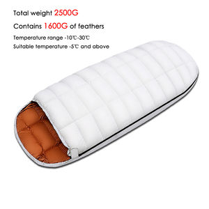 Saco de dormir para adultos de estilo sobre ligero, mochila compresible para-25 ~ 30 ℃, clima frío, Camping al aire libre, 4 estaciones - Product Image 4