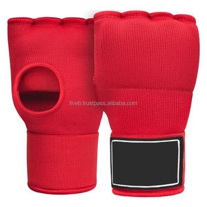 Gants intérieurs en néoprène respirant personnalisés avec coussin en gel pour l'entraînement au MMA, au kick-boxing, couleur et logo personnalisés, mitaines de boxe en gel - Product Image 6