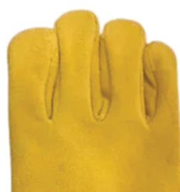 Guantes de Soldadura de Cuero Resistentes Holy Signs International, Forro de Algodón, Resistentes al Calor, Aplicación TIG, Palma Reforzada, Largos - Product Image 6