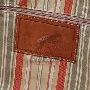 Bolsas de Viaje de Cuero de Diseño Personalizado al por Mayor, Bolsas de Viaje de Cuero de Color Sólido de la Mejor Calidad - Product Image 6