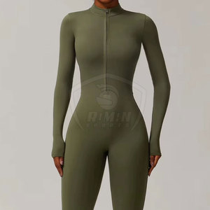 High Quality Best <b>Workout</b> Fitness Wear Women <b>Jumpsuit</b> in Customize Color & Design Soft Material Women Fitness <b>Jumpsuits</b> - Product Image 2