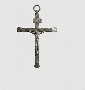 Metal Made Bishop's Blessing Crucifix Eco-friendly Customizable Custom Color Offset Printing Christian Catholic Church Crucifix - Product Image 3