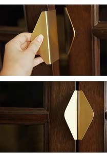 Tiradores Redondos de Latón Dorado Duradero para Muebles de Cocina, Baño, Armarios, Cómodas y Cajones - Venta al por Mayor - Product Image 4