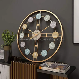 Designer Europe Style Printing <b>Wall</b> <b>Clock</b> Decorative Home Interior Accessory for Bedroom Living Room and Office - Product Image 4