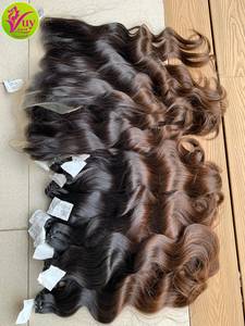 Extensiones de Cabello Humano Vietnamita Ondulado Sin Procesar de la Mejor Calidad, Duraderas, con Base Completa y Voluminosa - Product Image 5