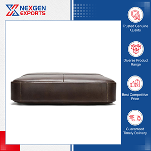 Proveedor al por Mayor de Bolsos para Portátil de Cuero PU Hechos a Mano, de Diseño Moderno y Excelente Calidad, con Cierre, para Hombre, a Precio de Mercado - Product Image 4