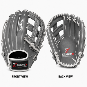 Gant de baseball synthétique imperméable TANVEX International pour receveur droitier, avec toile H fermée, protection UV complète des doigts, ajustable - Product Image 6