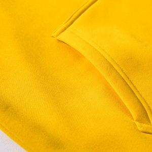 Sweat-shirt à capuche professionnel à manches raglan, pull épais en polyester, avec logo personnalisé, pour homme, séchage rapide, avec poche - Product Image 4