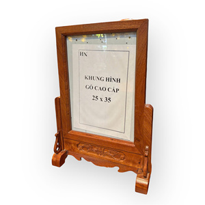 Simple picture <b>frame</b> made of fragrant wood, size 25x35 cm. - Product Image 2