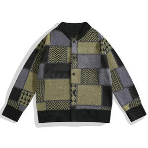 Cárdigan para Hombre, Suéter de Punto de Manga Larga, Estilo Casual, Moda Urbana, Uso Diario - Product Image 3