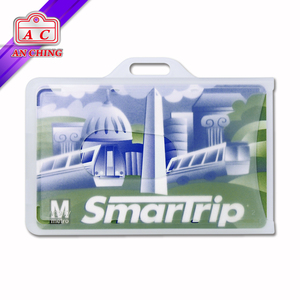 Porte-badge en plastique PP, étui pour carte d'identité personnelle - Product Image 2