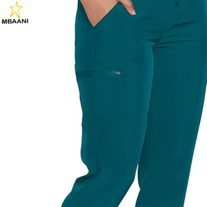 <b>Scrubs</b> for Women, Women's Medical <b>Scrub</b> Sets, V-Neck <b>Scrubs</b> <b>Top</b> & Cargo Pants with 12 Pockets - Product Image 5