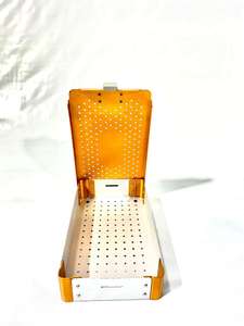 Caja de Esterilización en Autoclave de Acero Inoxidable Premium, de Una Sola Capa, Operación Manual, Contenedor para Instrumentos Quirúrgicos Pentax CE - Product Image 4