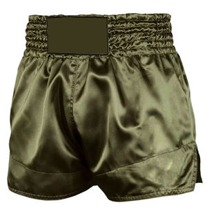 Pantalones cortos de Muay Thai personalizados para hombre, talla grande, corte holgado, cintura elástica, para artes marciales. - Product Image 1