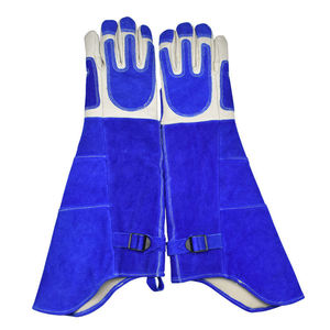 ถุงมือทำสวนลดราคาจากโรงงาน ถุงมือป้องกันสำหรับตัดแต่งกิ่งกุหลาบ ถุงมือทำงานป้องกัน ทำจากหนังสังเคราะห์ ป้องกันแขนยาว - Product Image 2